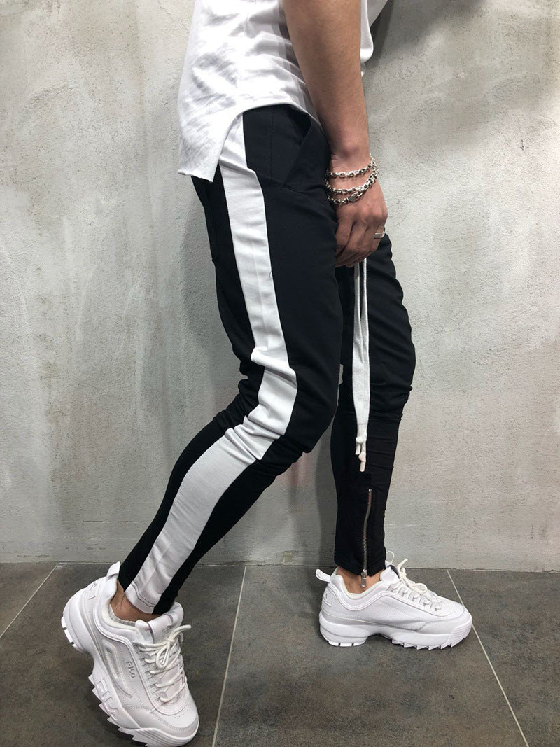 Fitness Pants Casual Striped