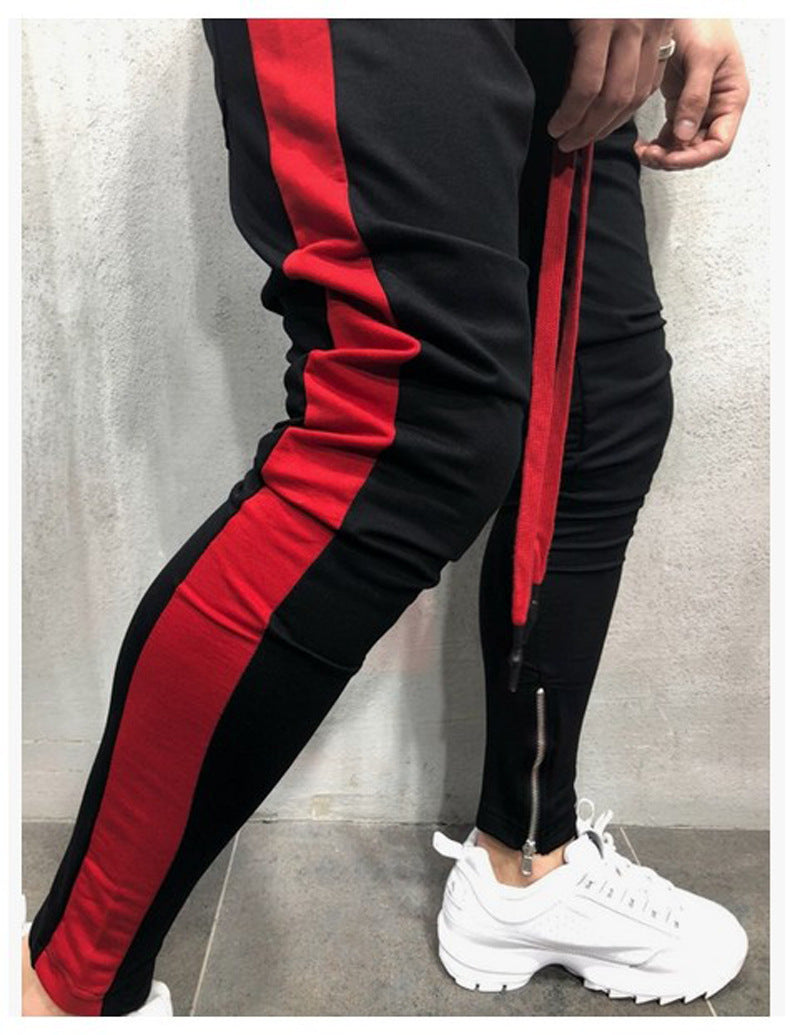 Fitness Pants Casual Striped