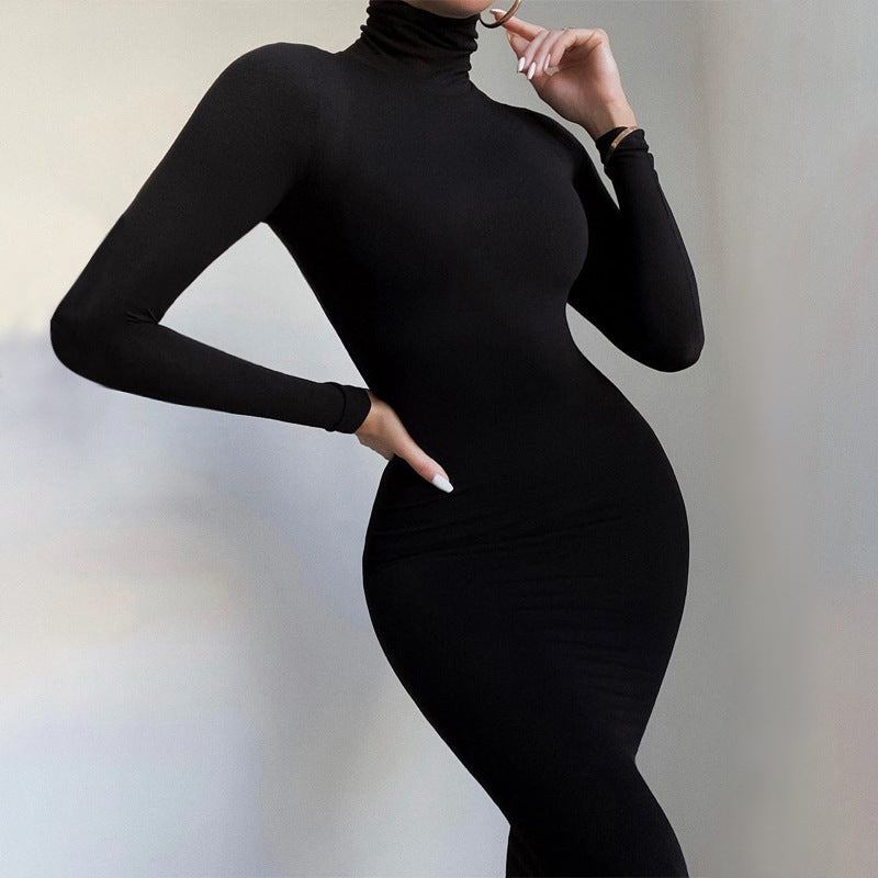 Long Sleeve Fleece-lined Jumpsuit