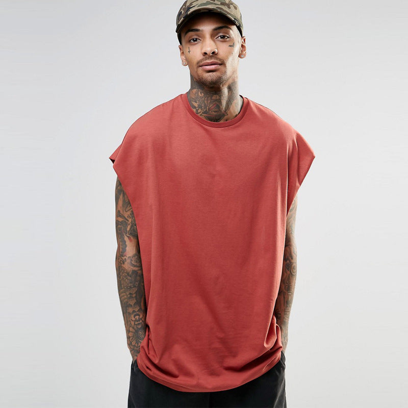 T-shirt Sleeveless Round Neck