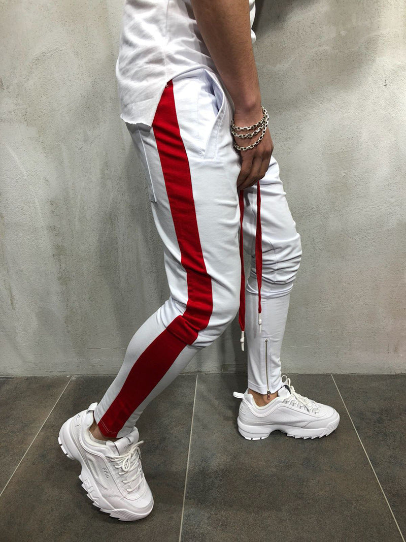 Fitness Pants Casual Striped