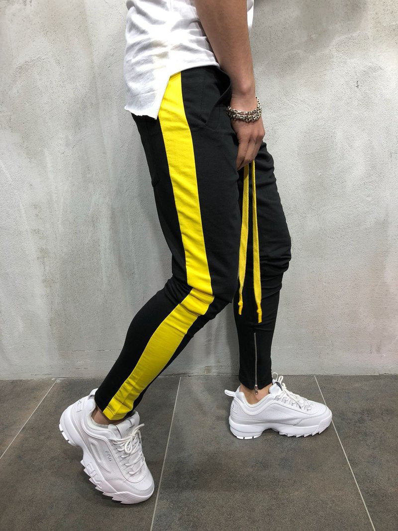 Fitness Pants Casual Striped