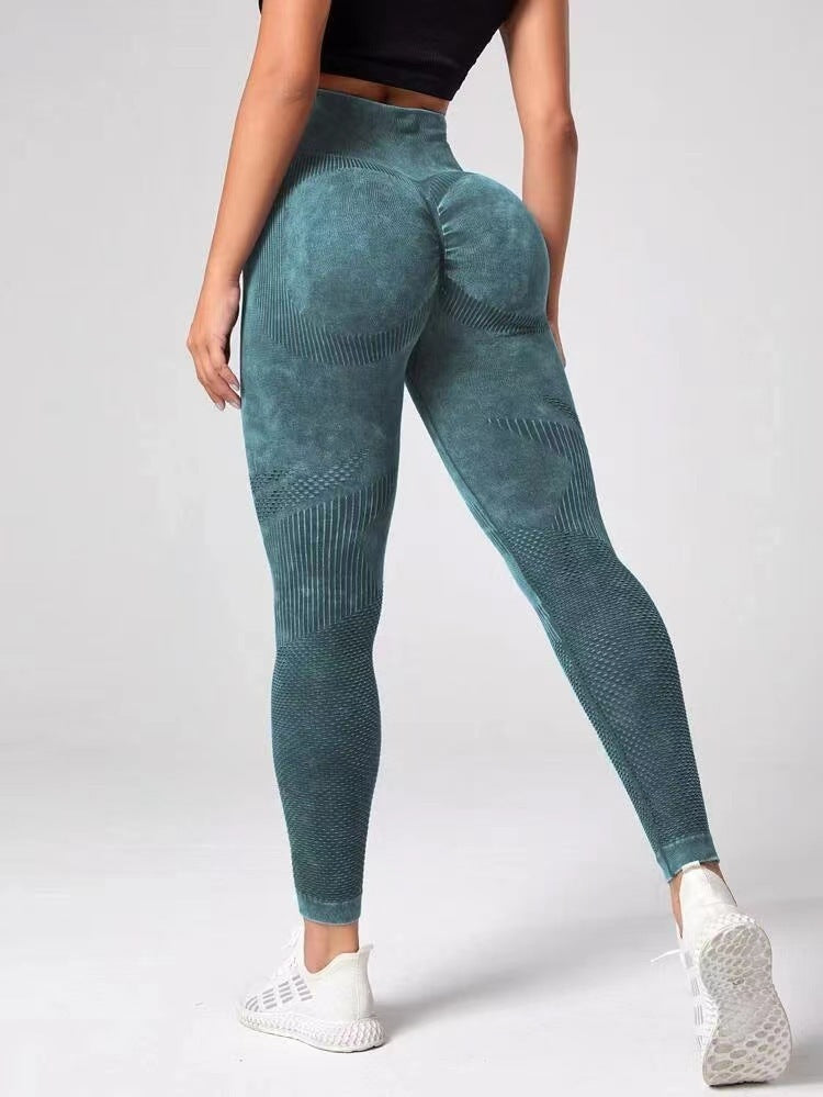 Fitness Hollow Design Seamless Leggings