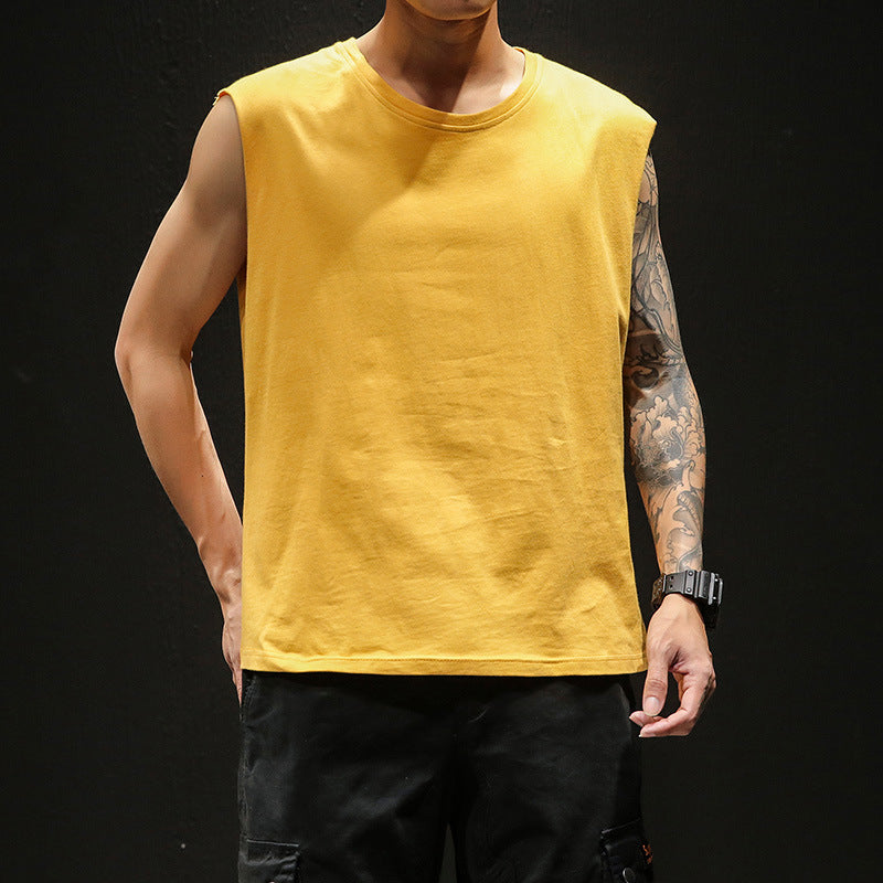 T-shirt Sleeveless Round Neck