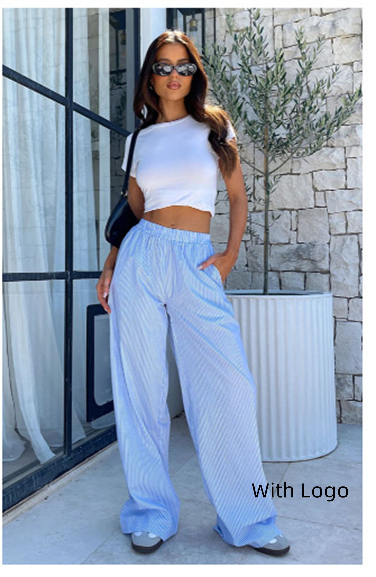 Loose High Waist Trousers