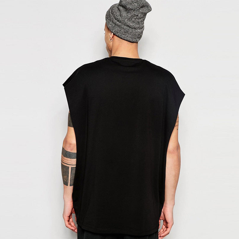 T-shirt Sleeveless Round Neck