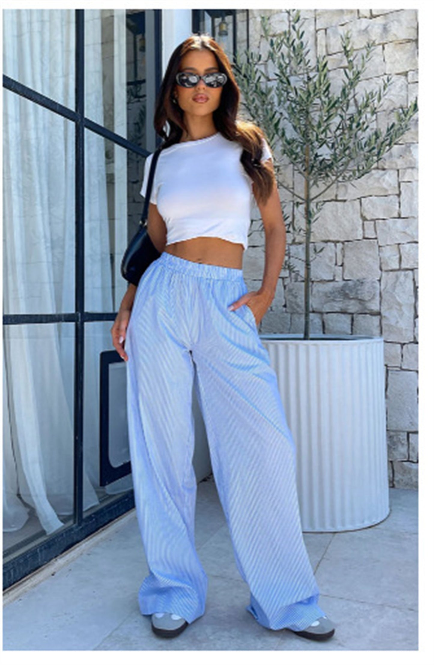 Loose High Waist Trousers