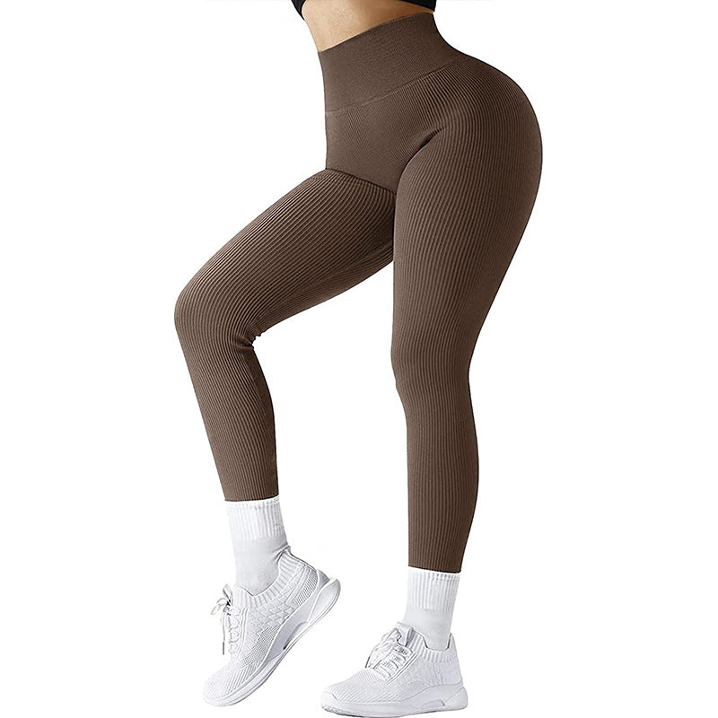 Fitness Leggings, Hip-Up and Breathable