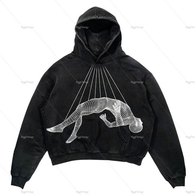 Men's And Women's Fleece Hoodie