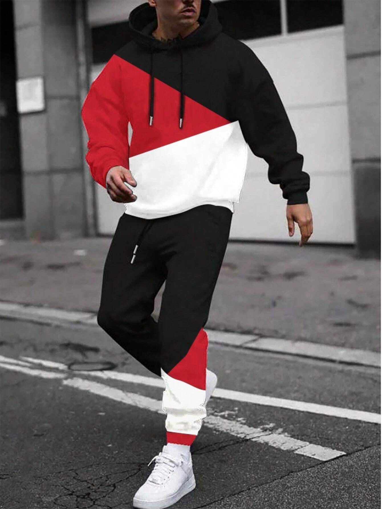 Casual Men’s Versatile Sweatsuit