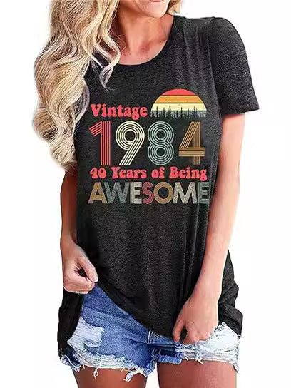 T-shirt Women’s Vintage 1984