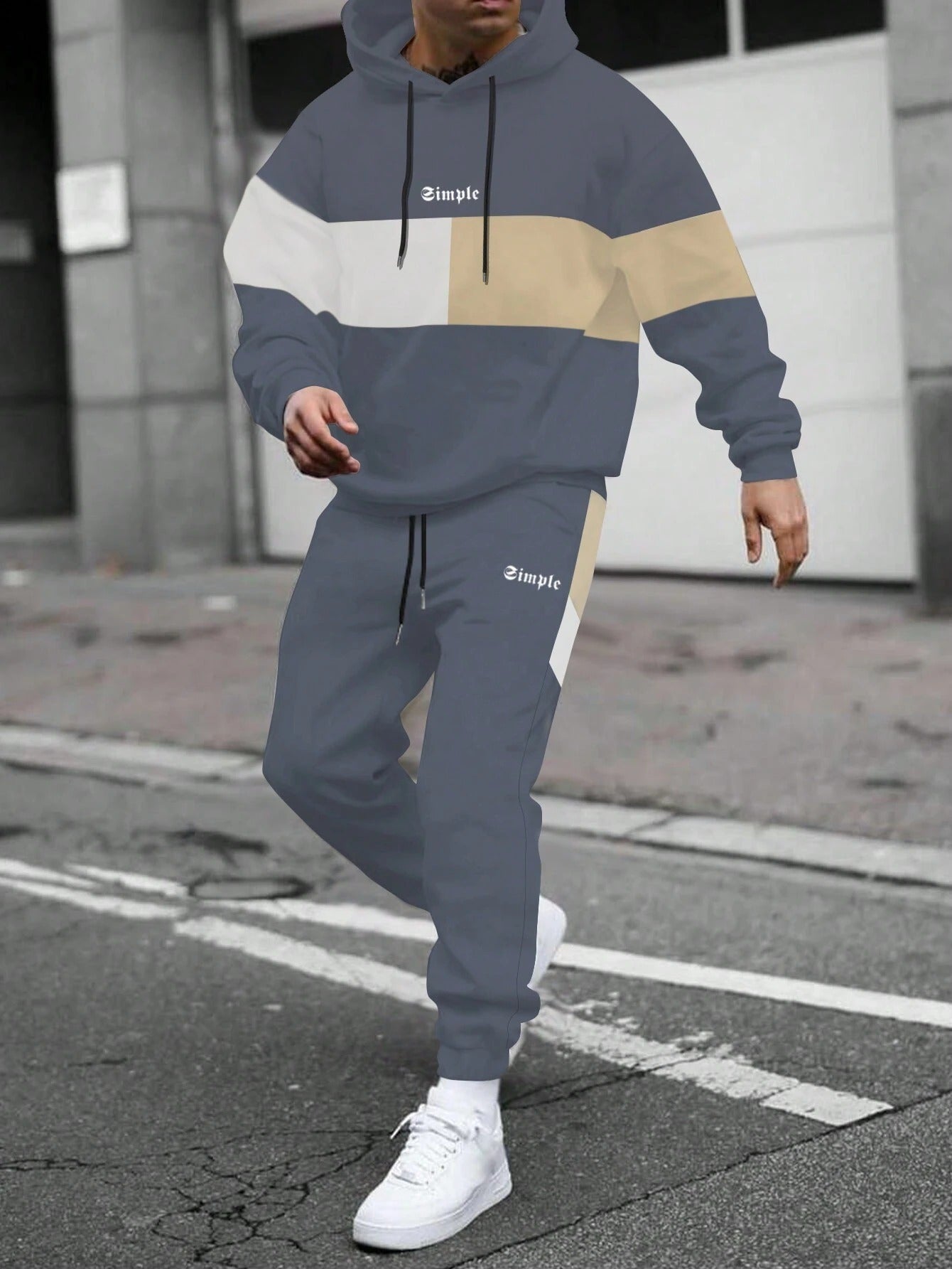 Casual Men’s Versatile Sweatsuit