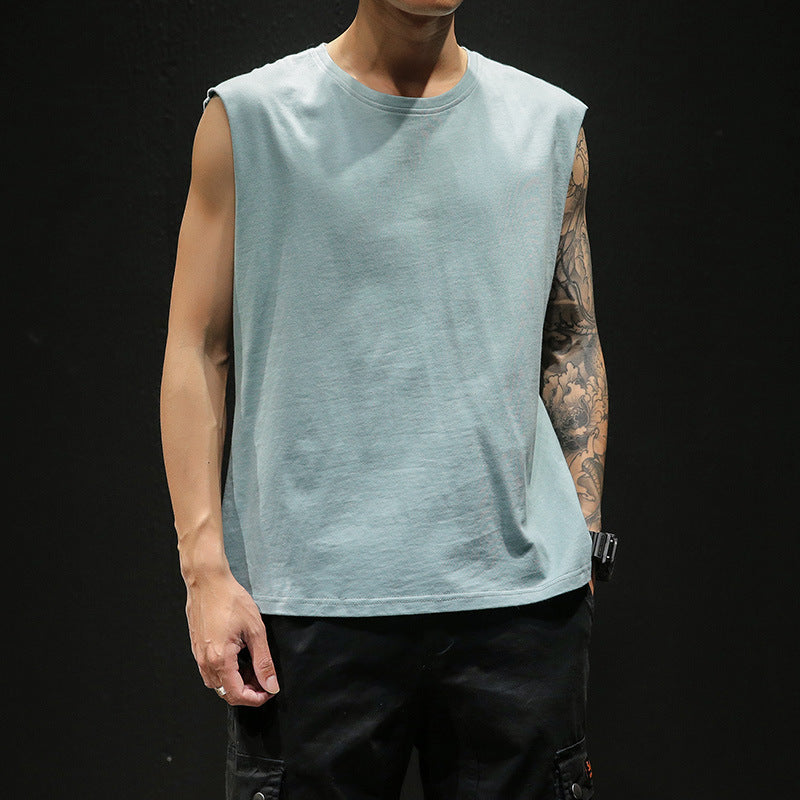 T-shirt Sleeveless Round Neck