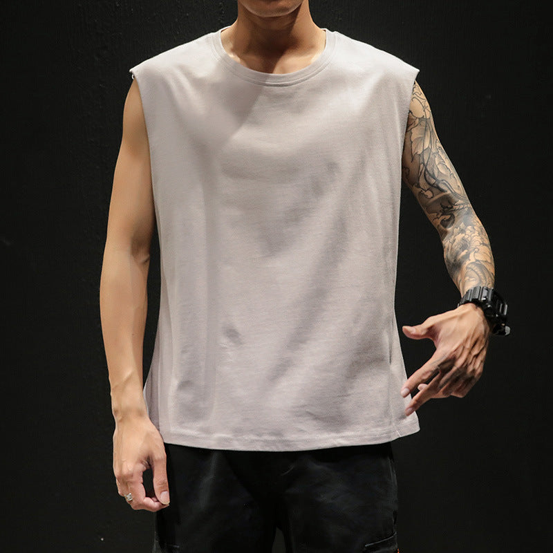 T-shirt Sleeveless Round Neck