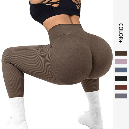 Fitness Leggings, Hip-Up and Breathable