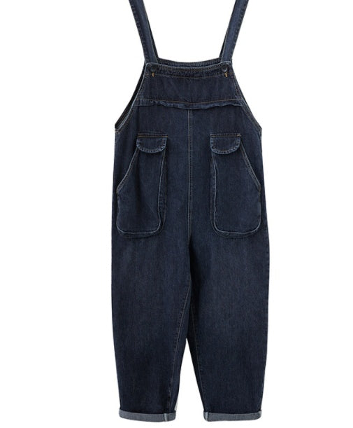 Vintage Oversized Women's Overall Jumpsuit